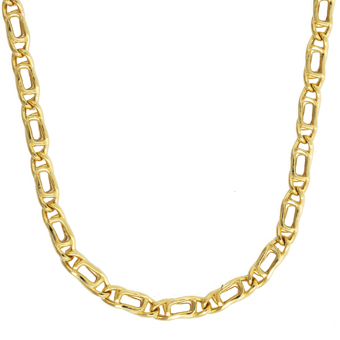 2,5 mm 50 cm 333 - 8 Karat Gold Halskette Tigerauge-Kette massiv Gold hochwertige Goldkette  2,9 g