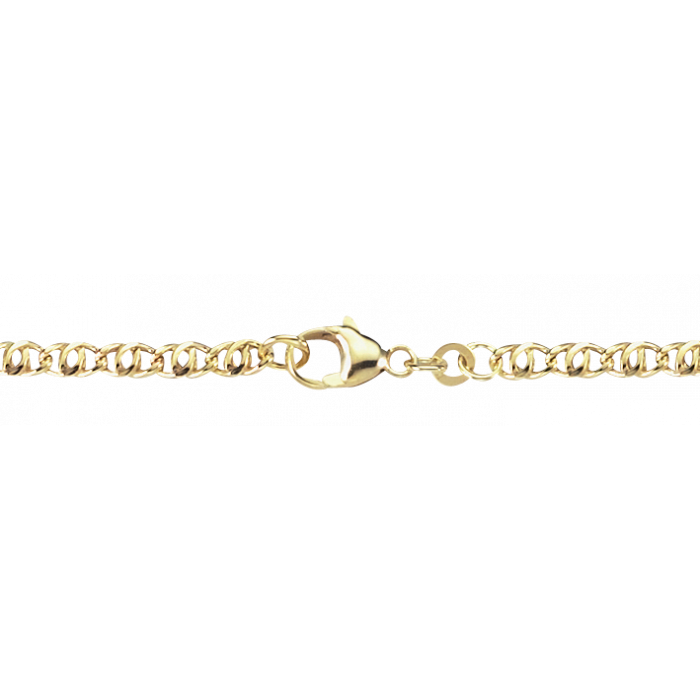3,3 mm 50 cm 333 - 8 Karat Gold Halskette Tigerauge-Kette massiv Gold hochwertige Goldkette  5,3 g