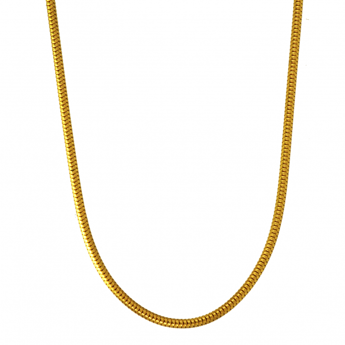 Schlangenkette Halskette Breite 1,4 mm - 333 - 8 Karat Gold Auswahl