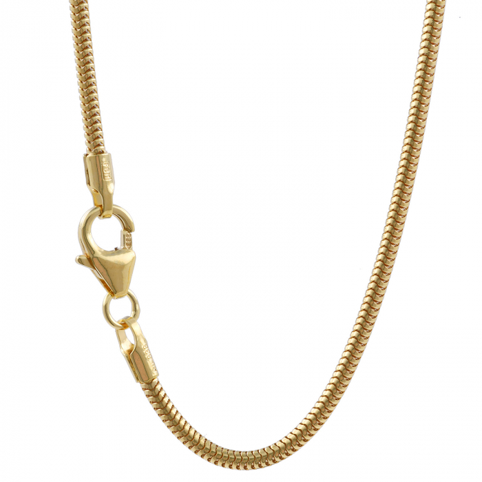 Goldkette Schlangenkette Länge 55cm - Breite 1,6mm - 333-8 Karat Gold