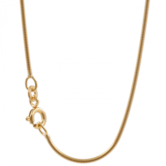 Schlangenkette Halskette Breite 1,1 mm - 333 - 8 Karat Gold Auswahl