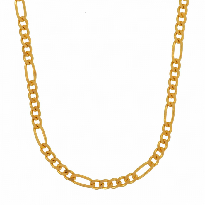 Goldkette Figarokette Länge 55cm - Breite 1,9mm - 585-14 Karat Gold