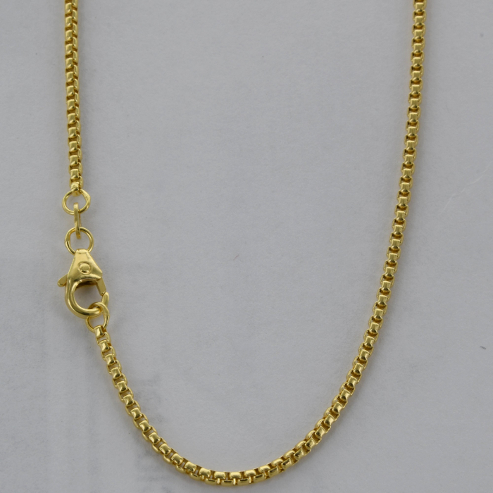 1,5 mm 40 cm 585 - 14 Karat Gold Halskette Venezianerkette massiv Gold hochwertige Goldkette  5,5 g