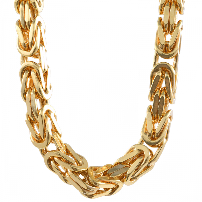 4,0 mm 45 cm 750 - 18 Karat Gold Halskette Königskette massiv Gold hochwertige Goldkette  63 g