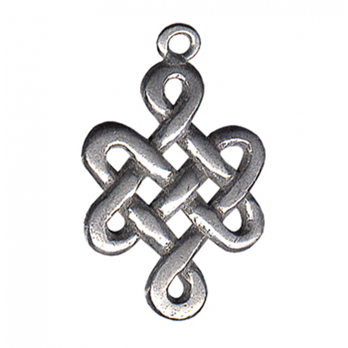 Feng Shui Anhänger: Der Liebesknoten Keltische Knoten Mit Kordel Band