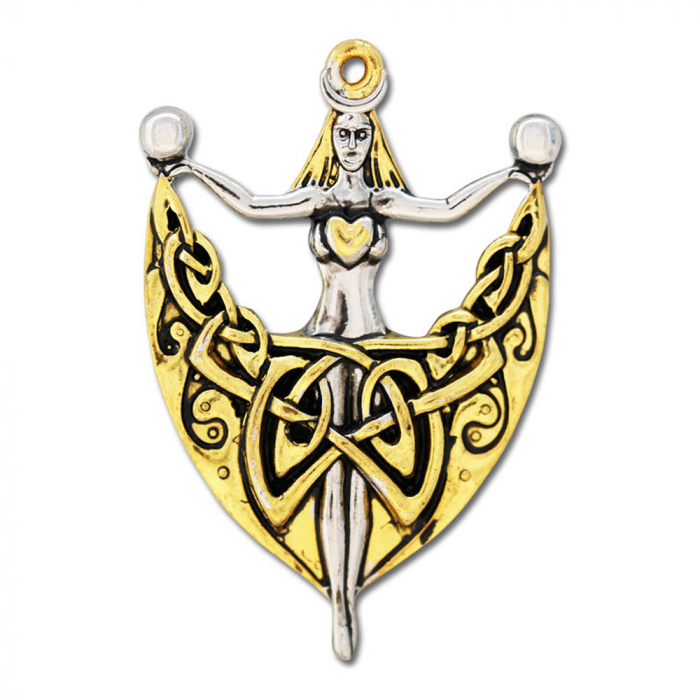 Weisheit der Danu Mythische Kelten  Knoten Pentagramm Schmuck Anhänger Amulette