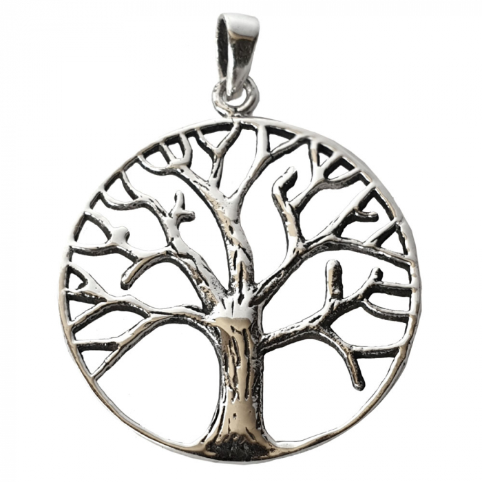 Anhänger Baum Lebensbaum 925 Silber  2,7 cm keltischer Silberschmuck