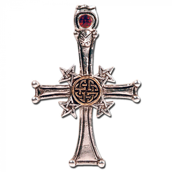 KELTISCHES PENTKREUZ Anhänger Schmuck - Kreuze - 50x34mm
