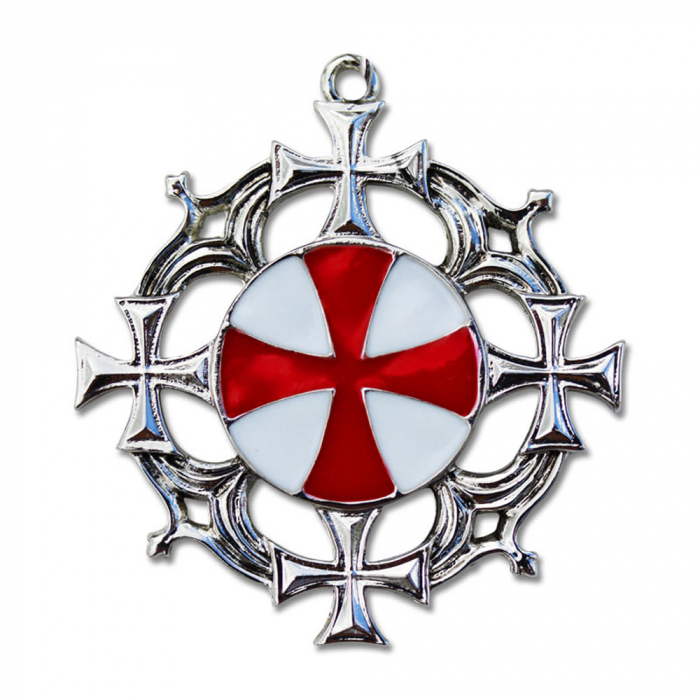 Sonnenkreuz Anhänger Schmuck - Kreuze - 45x45mm