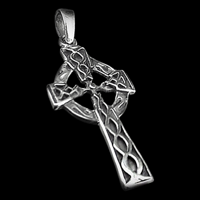 keltisches Kreuz klein Schmuck Anhänger 925er Silber celtic Eire