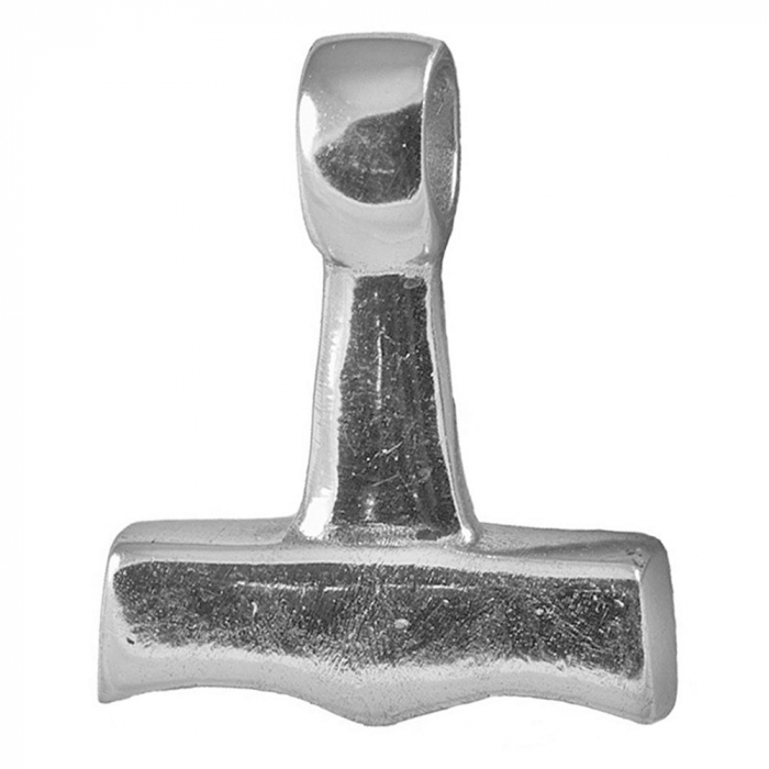 Thorhammer Schmuck Anhänger 925er Silber - Thorhammer - 22x26mm