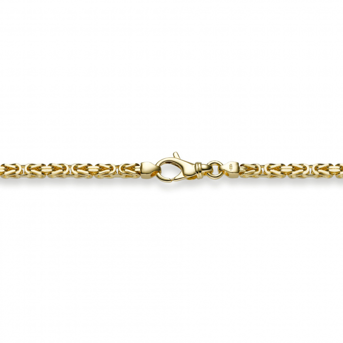 3,0 mm 19 cm 750 - 18 Karat Gold Armkette Königskette massiv Gold hochwertige Goldkette 13,1 g