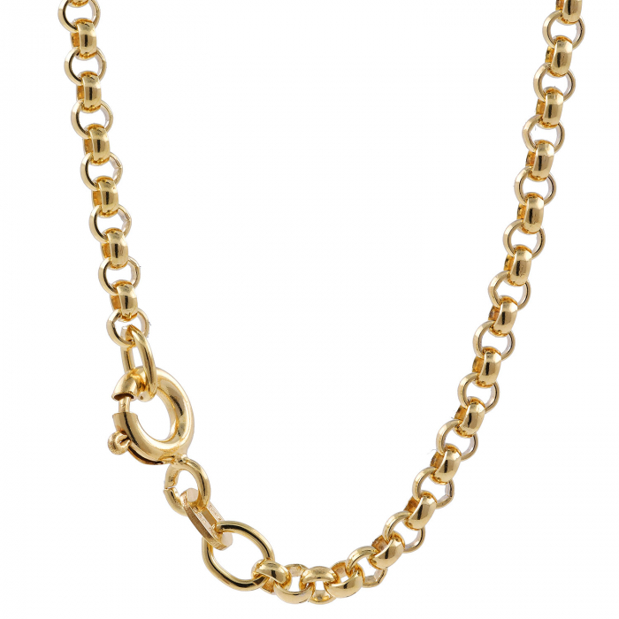 4,0 mm 585 - 14 Karat Gold Halskette Erbskette massiv Gold hochwertige Goldkette  - Länge nach Wahl
