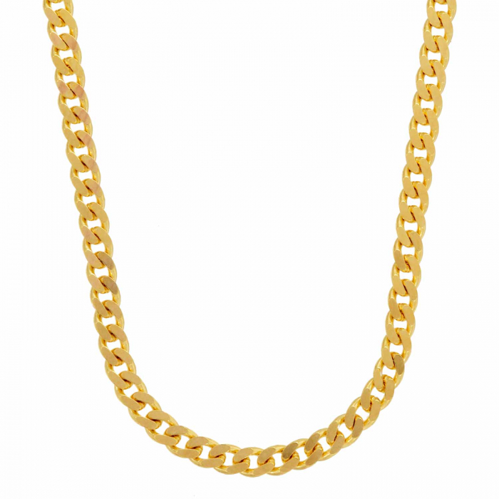 2,7 mm 333 8K Gold  massive Goldkette Panzerkette 45/50/55/60/70/80 cm - elegante Goldkette Damen und Herren Juwelier Qualität - Made in Germany