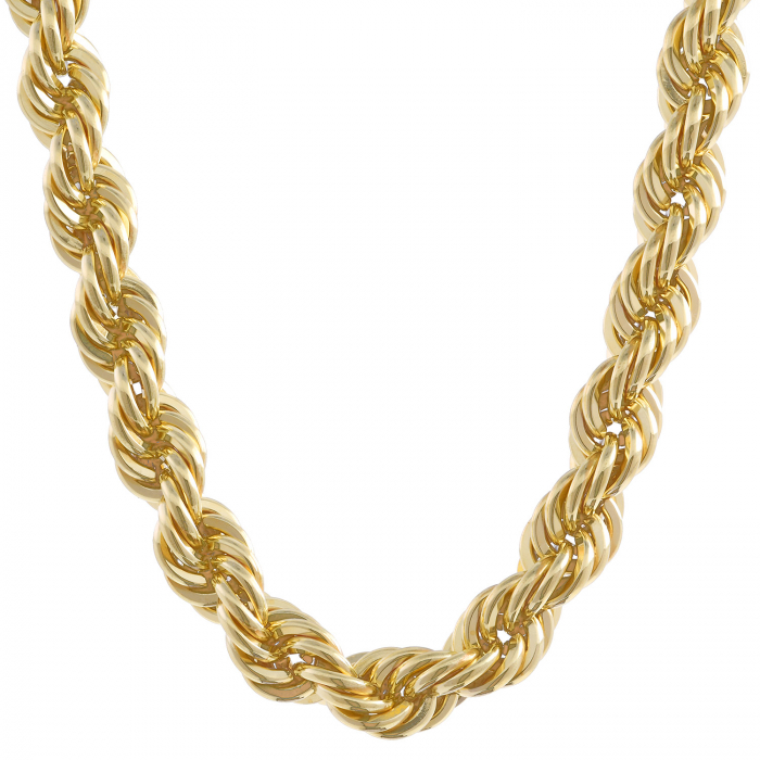 Goldkette Kordelkette Halskette 55 cm Breite 5,4 mm 585-14 Karat Gold