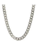 26.95 Silberkette Panzerkette Halskette Breite 2,7 mm echt massiv 925 Silber 907-1180-Silber-SET5 Alle Halsketten aus Silber