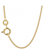 143.95 Goldkette Ankerkette rund Halskette 1,3 mm massiv 333 - 8 Karat Gold 907.P003.0135-SET-PL Goldketten