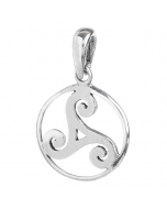 12.95 Keltische Triskele Schmuck Anhänger 925er Silber - Triskel - ? 16mm 900-AC37 Triskel Anhänger aus Silber