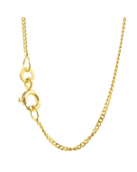 136.95 Goldkette Panzerkette Halskette Breite 1,2 mm massiv 333 -8 Karat Gold 907-P003.1135-SET-hoplo Goldketten