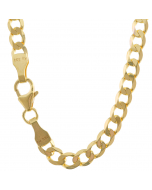 281.95 Goldkette Panzerkette Halskette 3,9 mm weit massiv 333 - 8 Karat Gold 907-P003.35107-SET-hoplo Goldketten