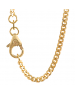 1146.95 Goldkette Panzerkette Halskette Breite 2,4 mm massiv 585-14 Karat Gold 907-P005.1170-SET-hoplo Goldketten