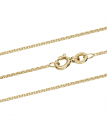 108.95 Ankerkette rund Halskette Breite 1,1 mm - 333 - 8 Karat Gold Auswahl 907.P003.0130-SET-hoplo Goldketten
