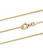 167.95 Goldkette Ankerkette rund Halskette Breite 1,5 mm - 333 - 8 Karat Gold 907.P003.0140-SET-hoplo Goldketten