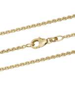 289.95 Goldkette Ankerkette rund Halskette Breite 2,0 mm - 333 - 8 Karat Gold 907.P003.0150-SET-hoplo Goldketten
