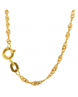 105.95 Singapurkette Halskette Breite 1,4 mm - 333 - 8 Karat Gold Auswahl 907.P003.4924-SET-hoplo Goldketten