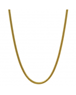260.95 Schlangenkette Halskette Breite 1,2 mm - 333 - 8 Karat Gold Auswahl 907.P003.42012-SET Goldketten