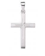 43.95 Anhänger Kreuz 925 Silber rhodiniert 904-KR126678-AN20112 Sonstige Anhänger aus Silber