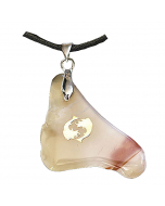 7.95 Achat-Sternzeichen Fische Anhänger Schmuck Höhe zwischen 3,5 und 5cm 909-HA12 Sternzeichen Anhänger