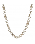 3,0 mm 925 Sterlingsilber massive Silberkette Erbskette  42/45/50/55/60/70/80 cm - elegante Silberkette Damen und Herren Juwelier Qualität - Made in Germany