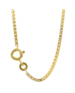 Goldkette Venezianerkette Länge 42cm - Breite 1,4mm - 333-8 Karat Gold