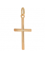 29.95 Anhänger Kreuz 333 - 8 Karat Gelbgold 905-6378-333 Kreuz Anhänger