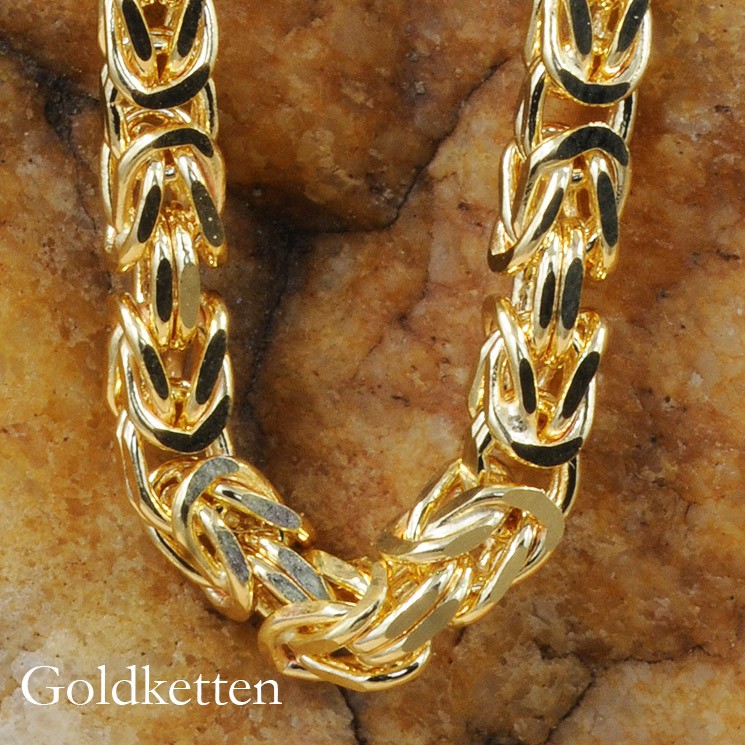 Mit kreuz herren echt goldkette Kreuz Kette