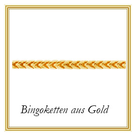 Bingoketten aus Gold