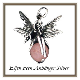 Elfen und Feen Anhänger aus Silber