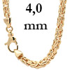 Königsketten 585 - 14 Karat Gold 4,0 mm