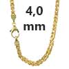 Königsketten 585 - 14 Karat Gold 4,0 mm