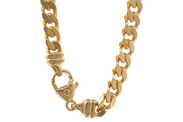 Hier kommen Sie zu den Panzerketten aus massiv Gold