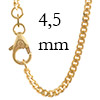 Panzerketten 333 - 8 Karat Gold 4,5 mm