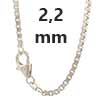 Venezianerkette 925 Sterlingsilber 2,2 mm